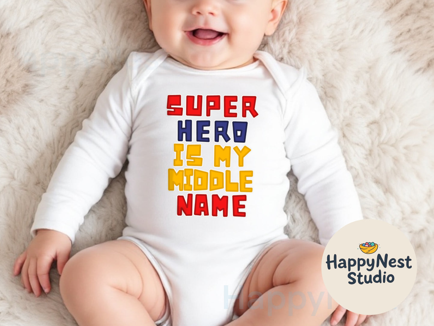 I’m super hero Baby onesie® | baby boy on the way| cowboy on the way| western baby shower | baby bodysuit |comic book| happyneststudio
