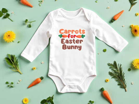 Easter baby onesie®| Carrot for Easter Bunny| Easter carrot onesie® | Bunny bodysuit
