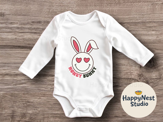 Easter baby onesie®| Honey bunny | Easter bunny onesie® | Bunny bodysuit