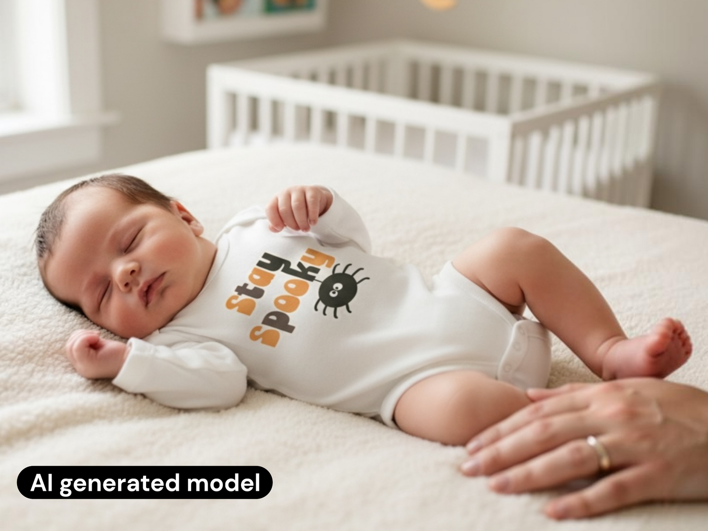 Stay spooky newborn onesie® | itsy bitsy spider onesie cute - spooky baby outfit for fall