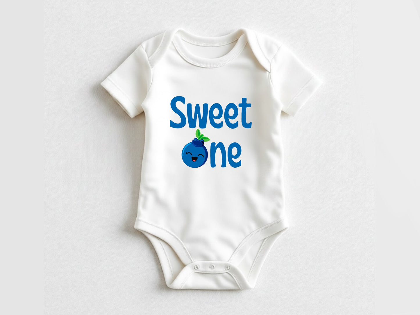 Sweet one first birthday baby bodysuits | strawberry blueberry themed baby birthday| summer gender neutral baby outfits