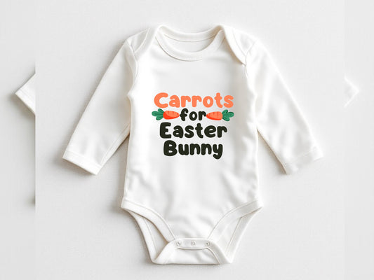 Easter baby onesie®| Carrot for Easter Bunny| Easter carrot onesie® | Bunny bodysuit