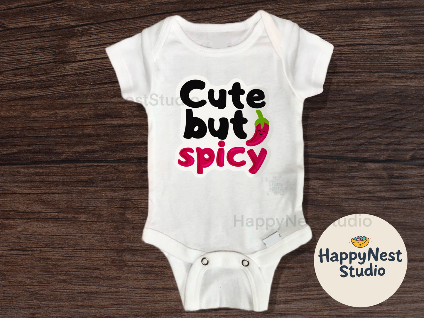 Cute but spicy newborn onesie| First Cinco de Mayo onesie®| baby bodysuit|baby onesie®