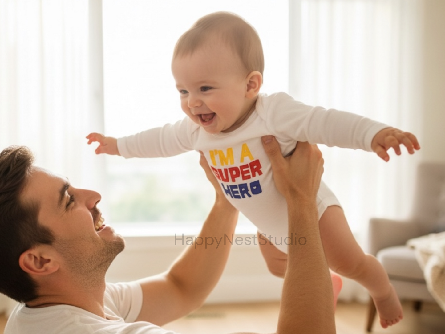 I’m super hero Baby onesie® | baby boy on the way| cowboy on the way| western baby shower | baby bodysuit |comic book| happyneststudio