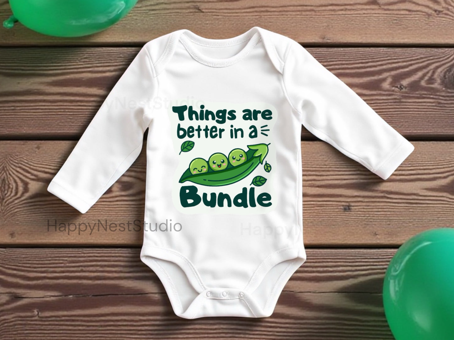 Things are better in a bundle triplet bodysuit set