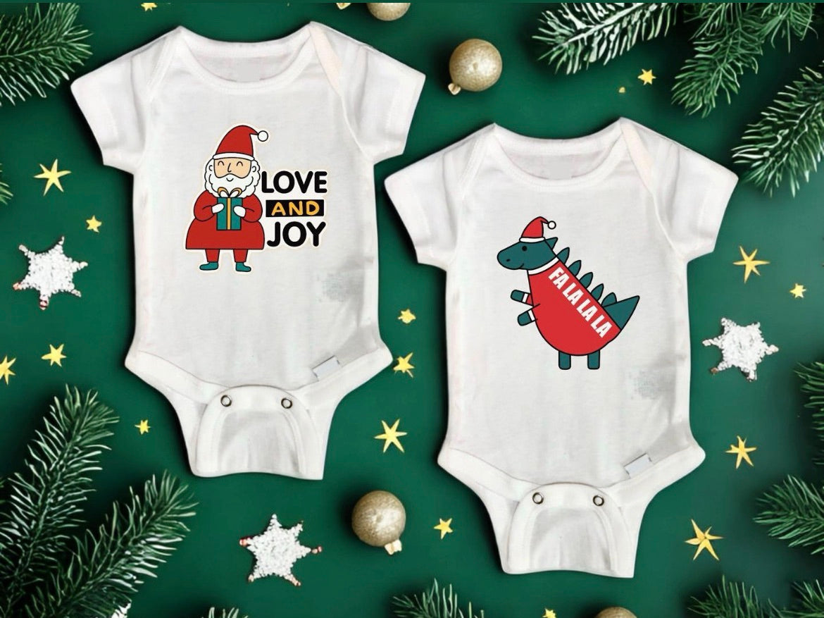 Adorable Christmas Baby Outfit Set | Holiday & Shower Gift