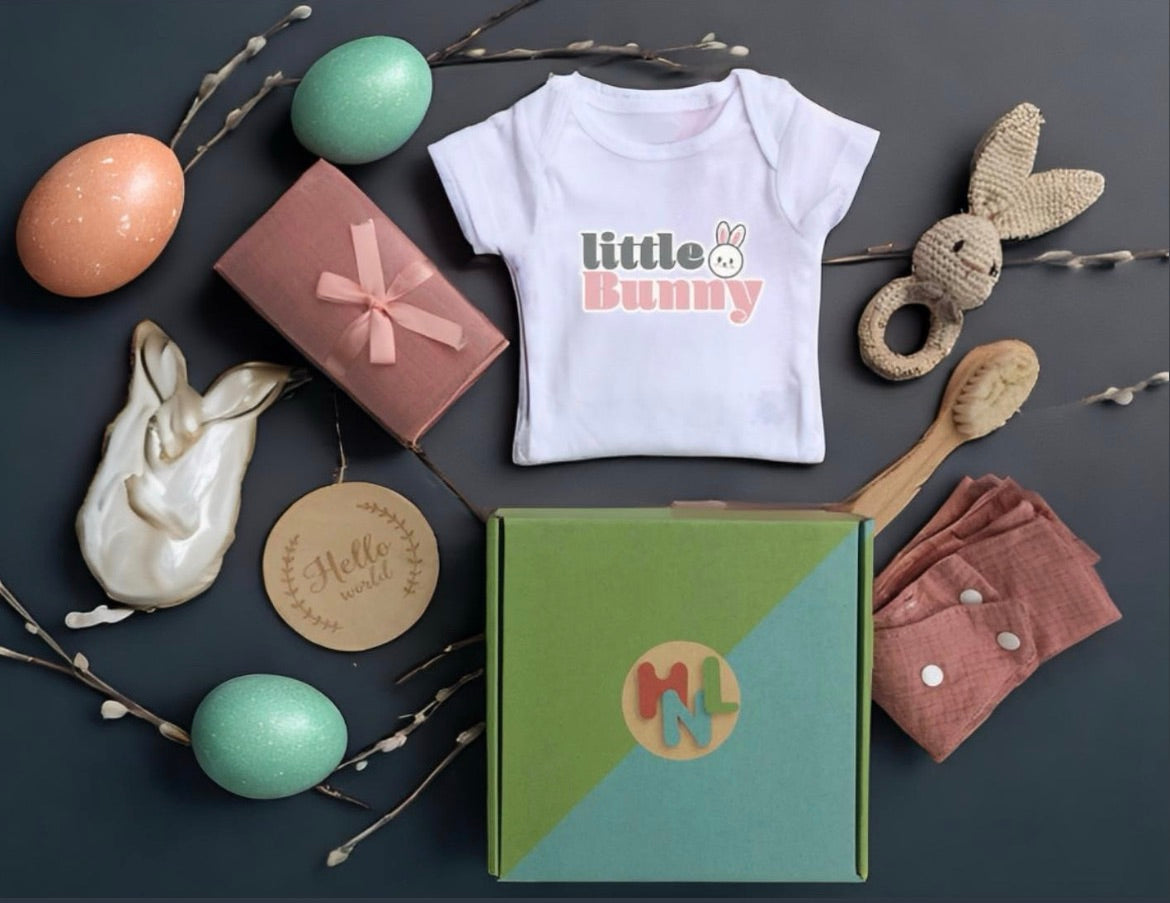 Easter gift box | Bunny gift set | Gender neutral wild animal gift box| baby shower gift