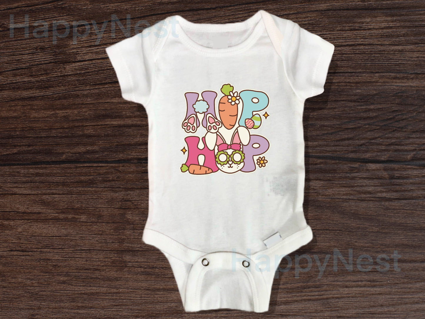 Easter baby onesie®| Hip hop| Easter bunny onesie® | Bunny bodysuit