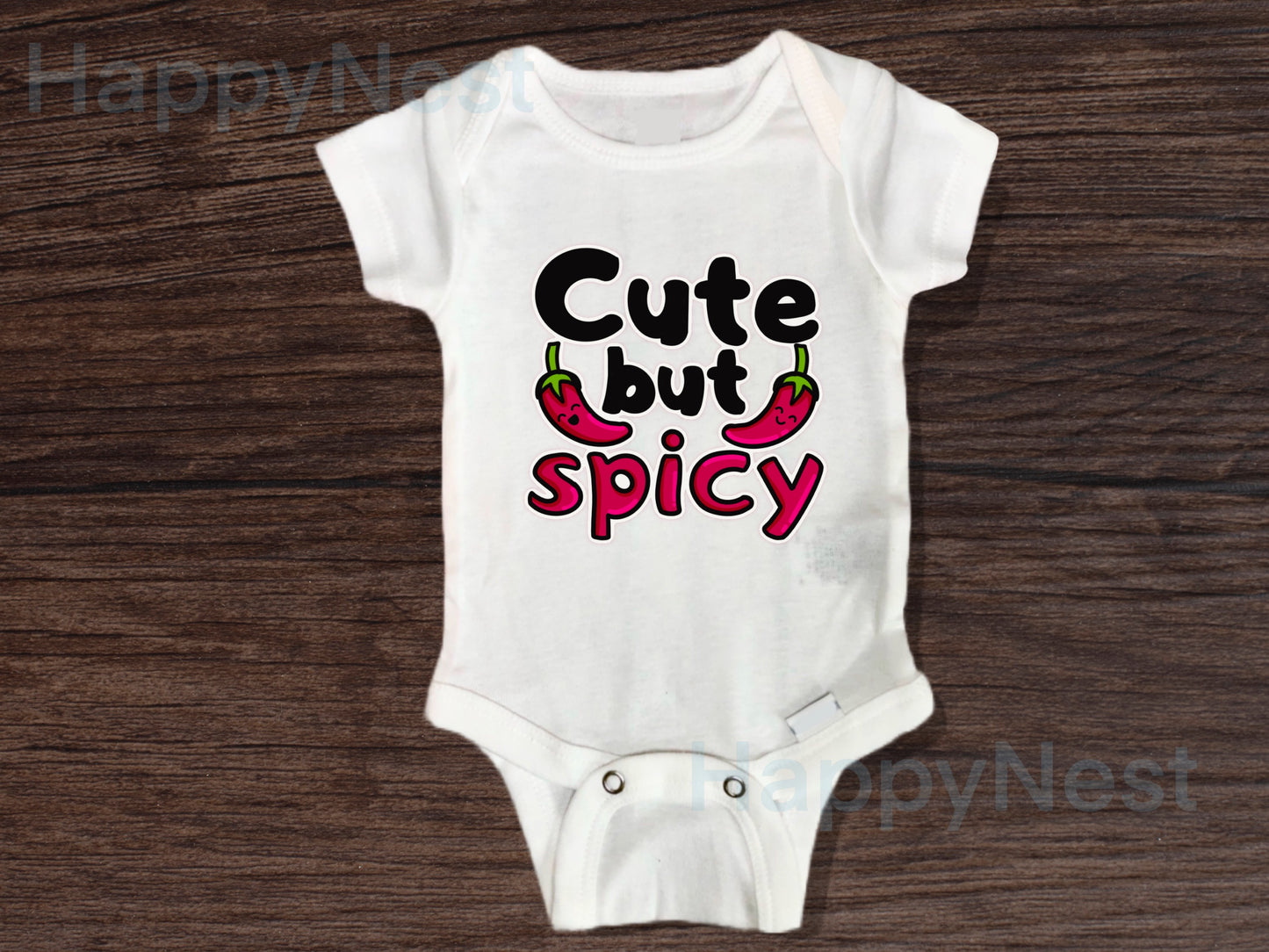 Cute but spicy newborn onesie| First Cinco de Mayo onesie®| baby bodysuit|baby onesie®