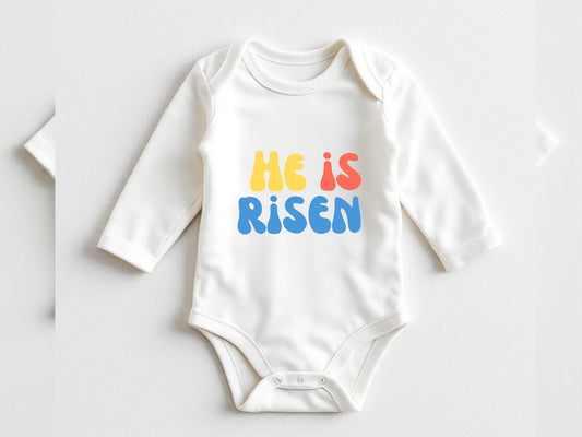 Easter baby onesie®| He is risen| Easter bunny onesie® | Bunny bodysuit