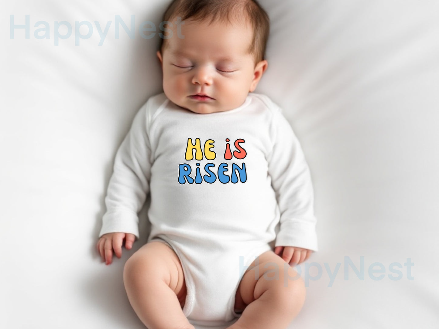 Easter baby onesie®| He is risen| Easter bunny onesie® | Bunny bodysuit