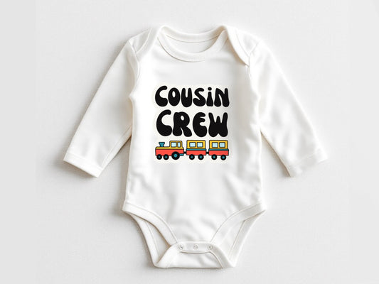 Cousin crew baby announcement bodysuit