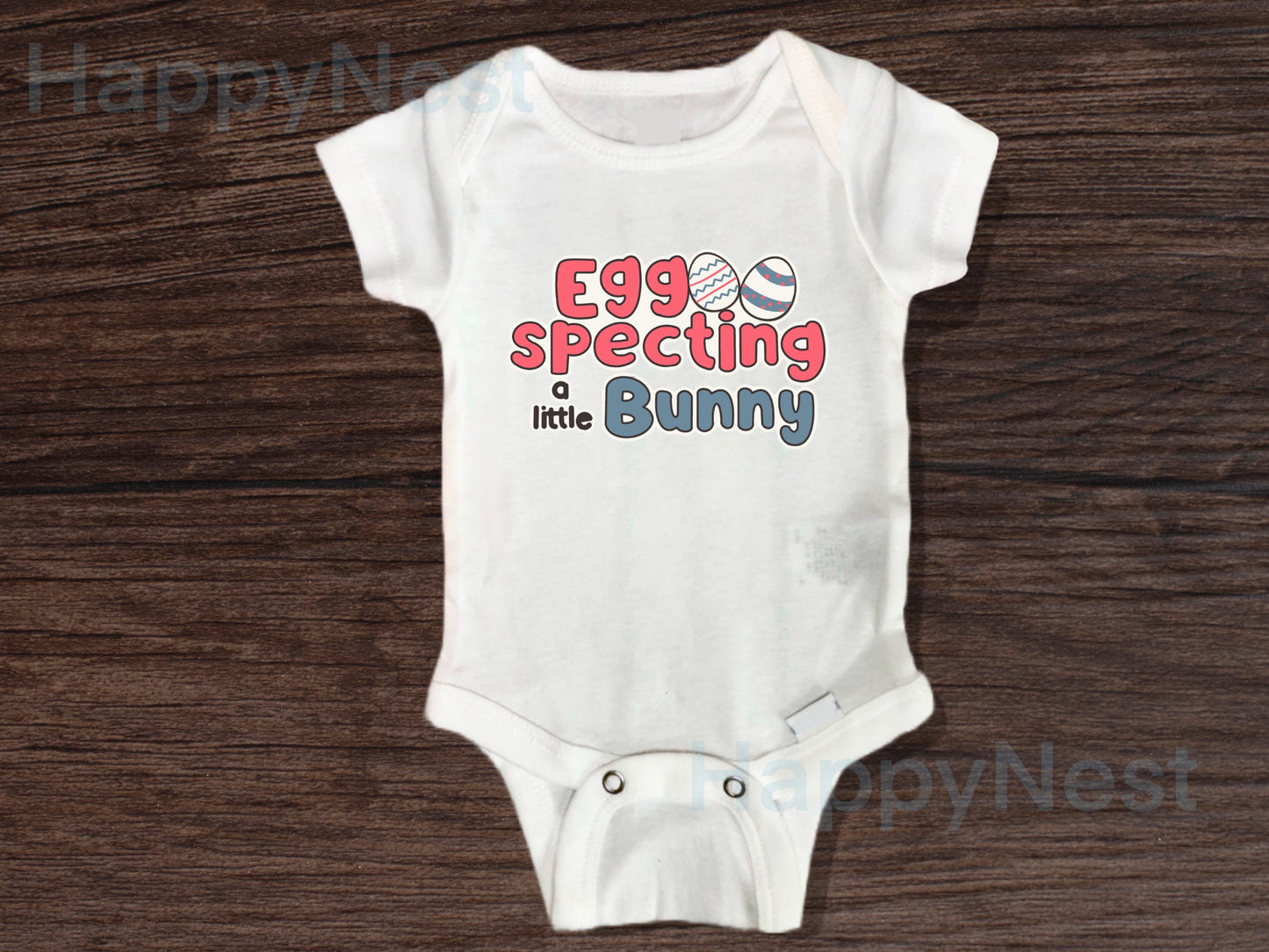 Easter pregnancy onesie®|Egg-specting a bunny| baby announcement bodysuit| Easter baby onesie® | Bunny bodysuit