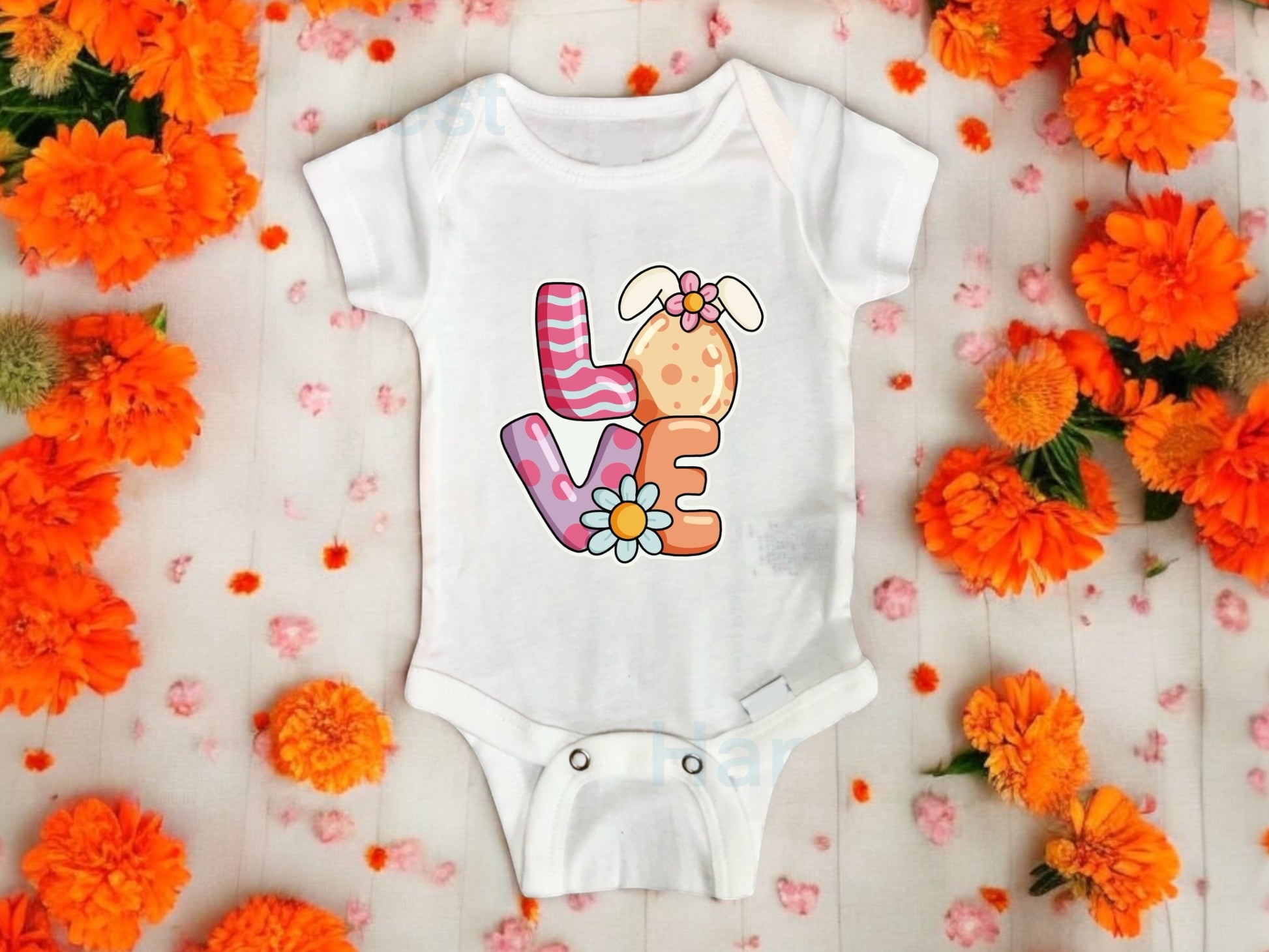 Easter baby, Easter gift, baby’s first Easter, baby gift, baby shower, baby announcement, baby clothes, baby bunny, baby romper, Easter onesie, Peter rabbit, unisex 