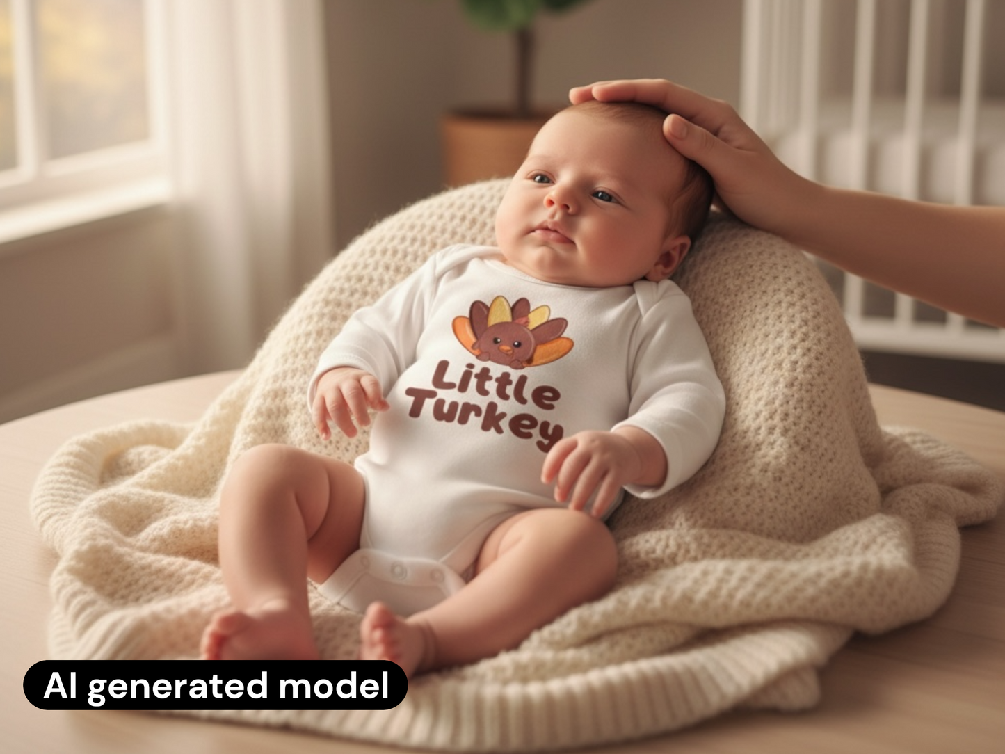 Little Turkey baby onesie® | Halloween baby| first thanksgiving| first holidays| fall baby clothes