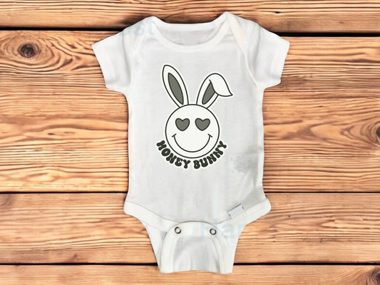 Easter baby onesie®| Honey bunny | Easter bunny onesie® | Bunny bodysuit