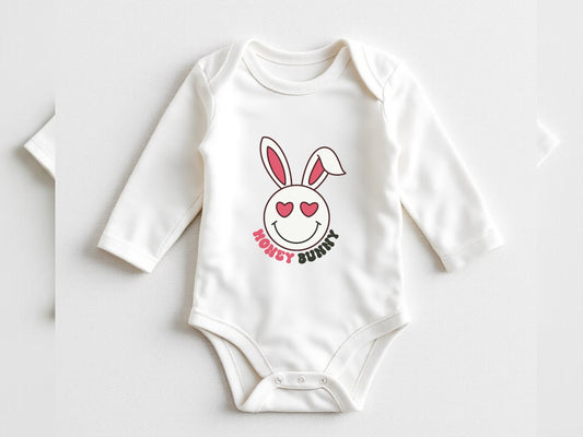 Easter baby onesie®| Honey bunny | Easter bunny onesie® | Bunny bodysuit