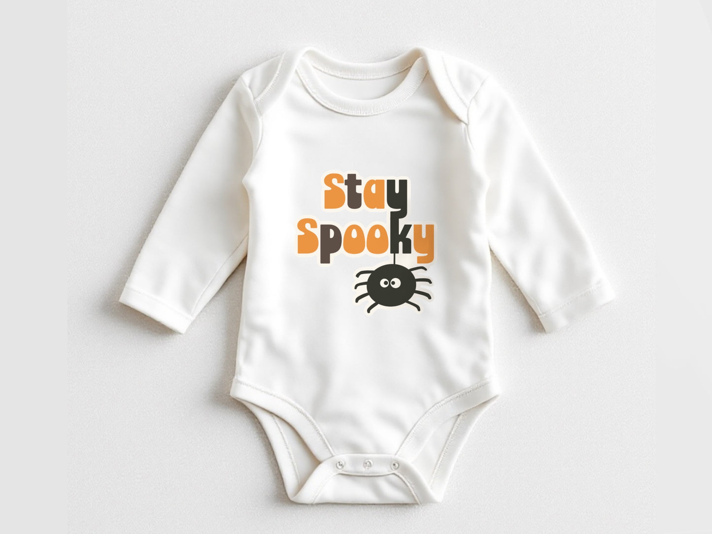 Stay spooky newborn onesie® | itsy bitsy spider onesie cute - spooky baby outfit for fall