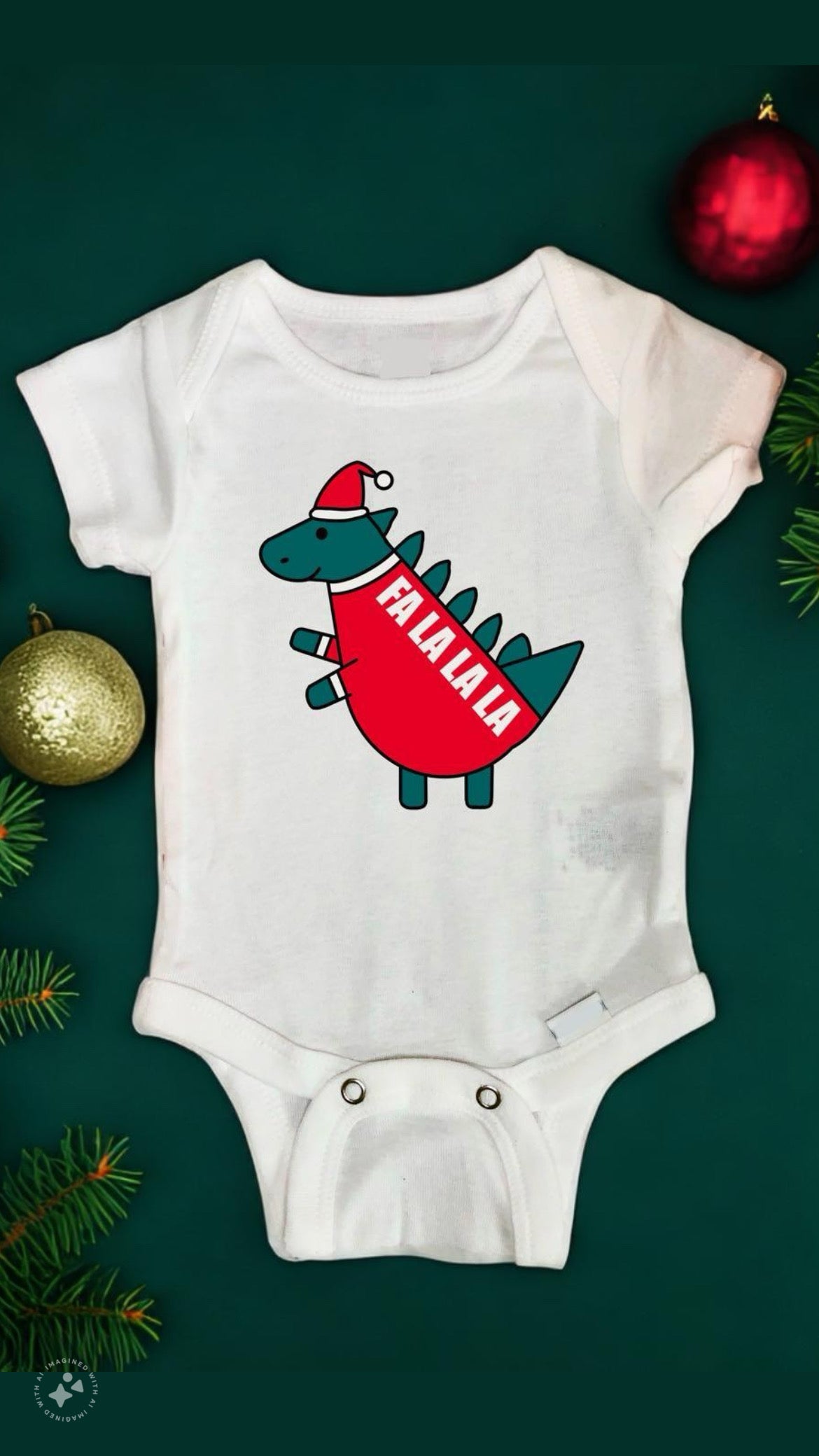 Adorable Christmas Baby Outfit Set | Holiday & Shower Gift