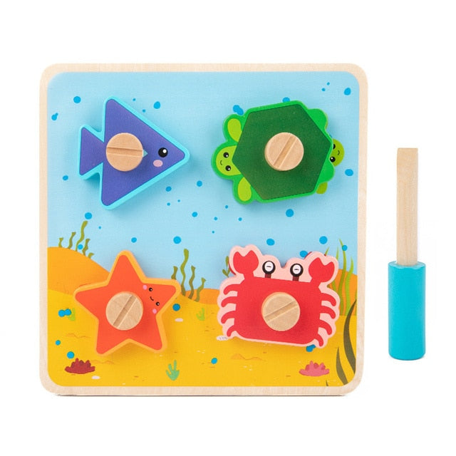 Montessori Motor Skills Pegs Boards