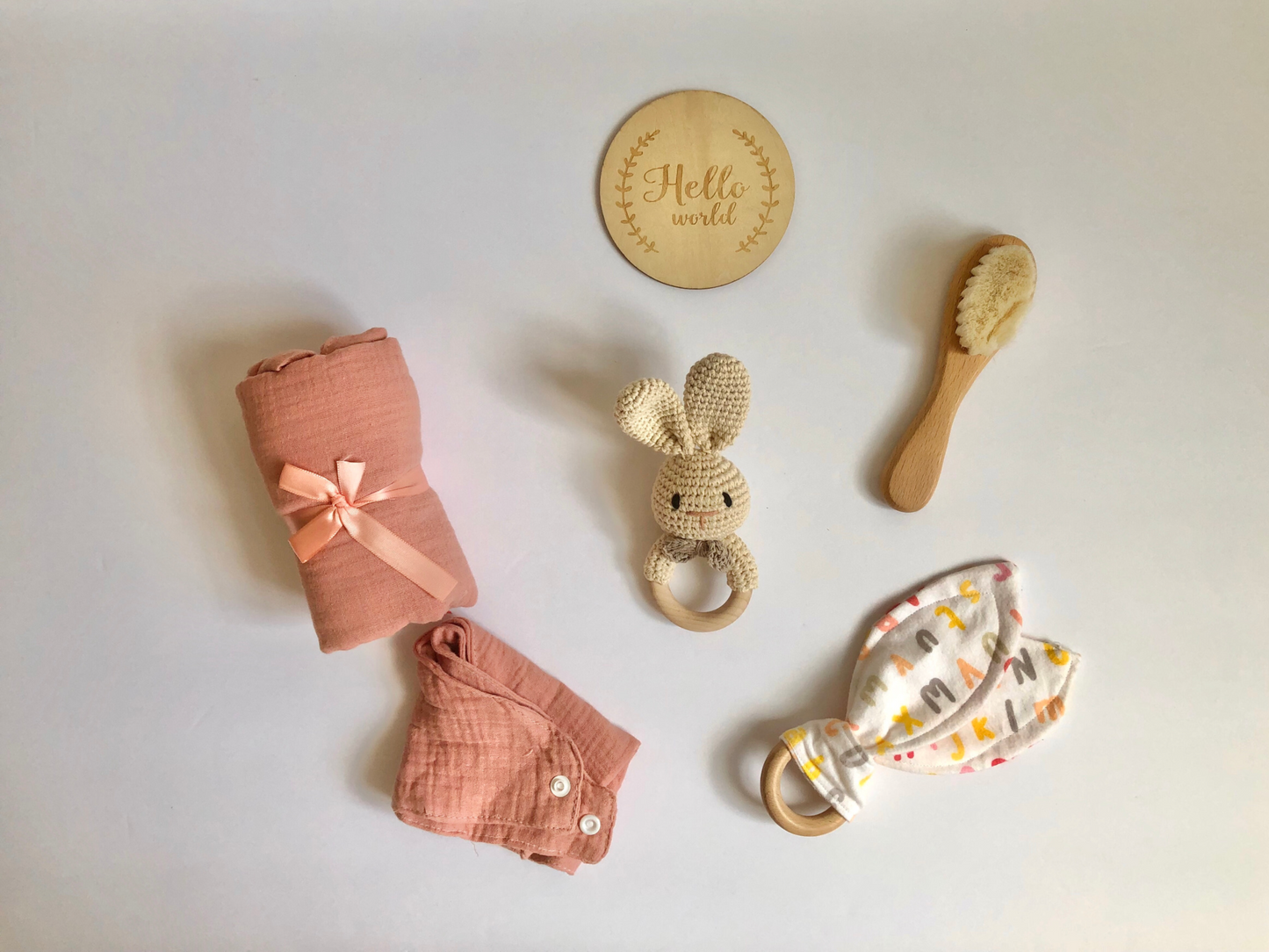Bunny Newborn Gift Set With Teether