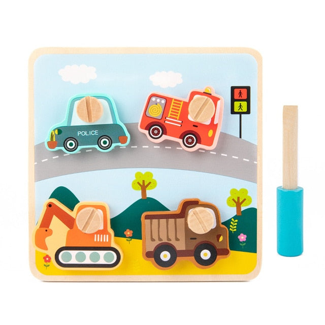 Montessori Motor Skills Pegs Boards