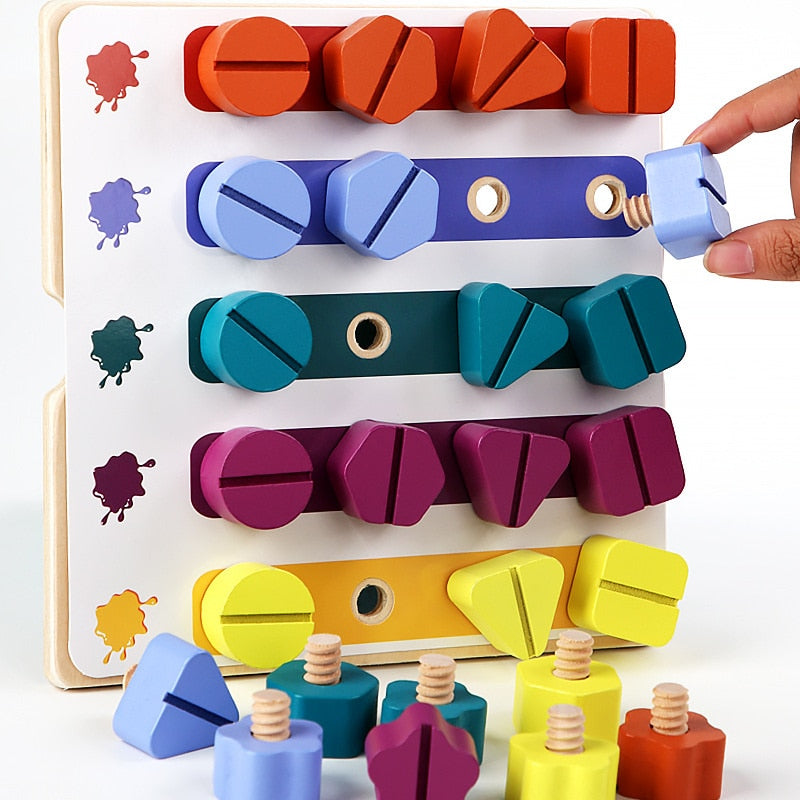 Montessori Motor Skills Pegs Boards